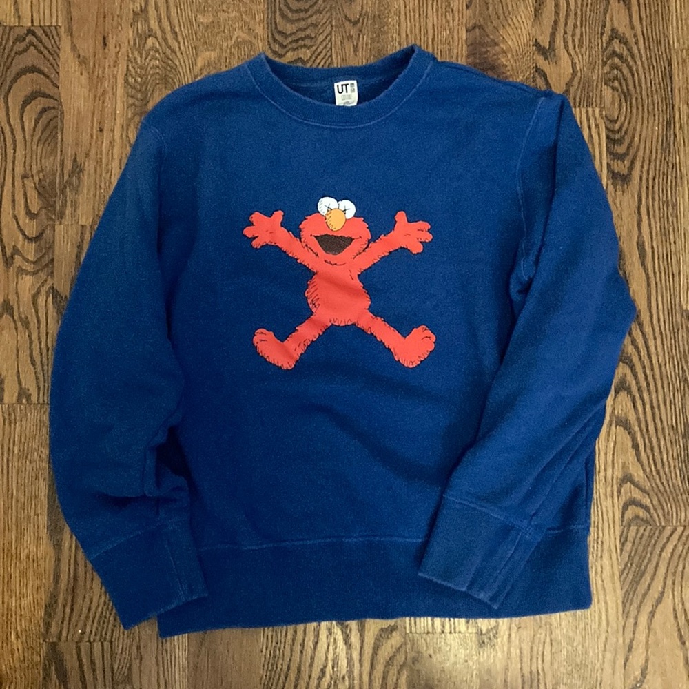 Uniqlo Kaws collaboration kids crewneck